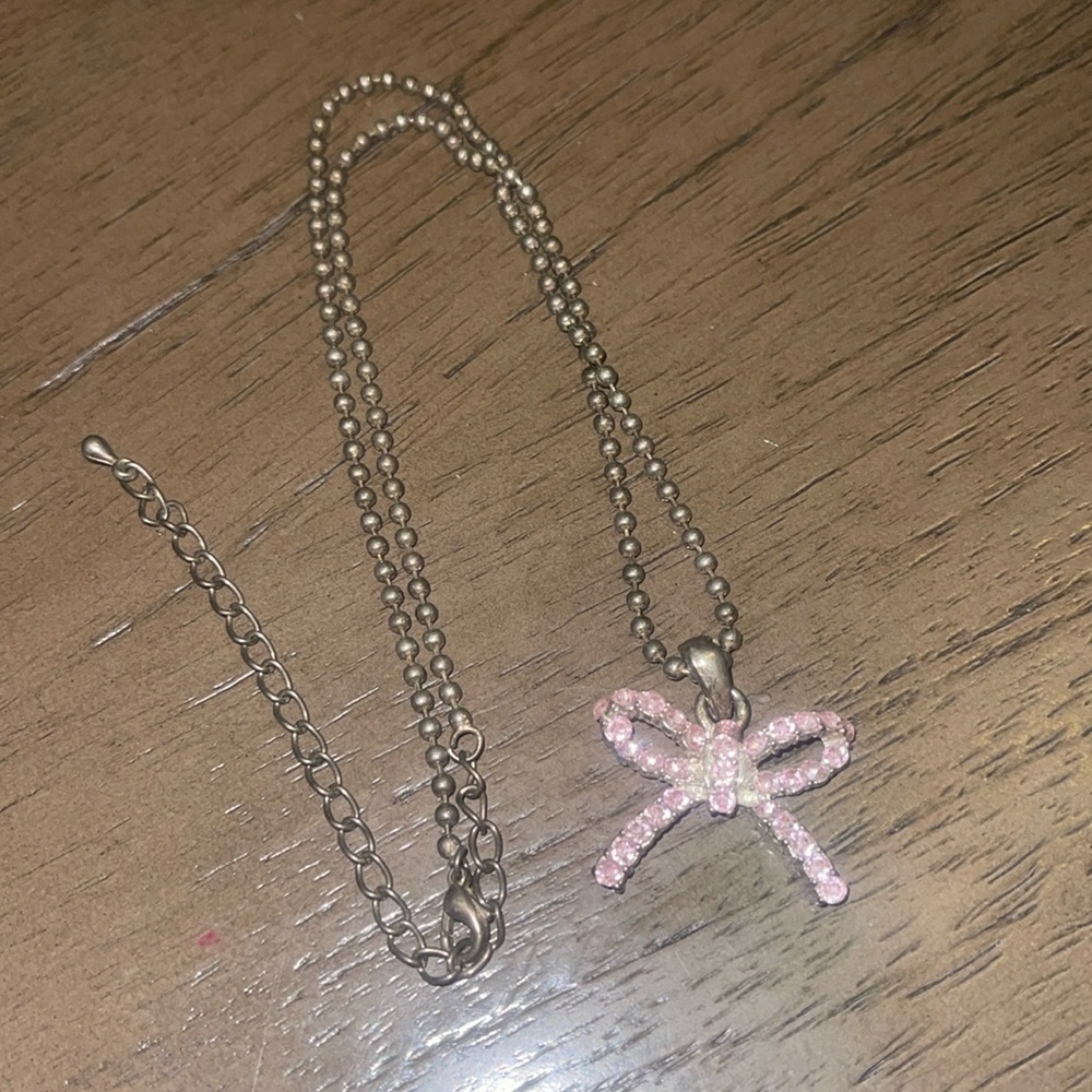 Pink necklace